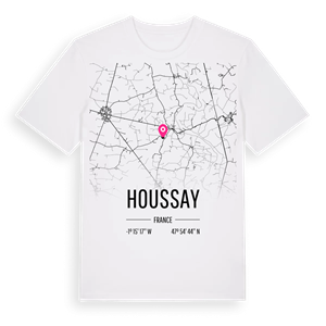 Houssay karta t-shirt – ekologisk bomull t-shirt från Pinshirt