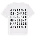 Javron-les-Chapelles ordlek t-shirt