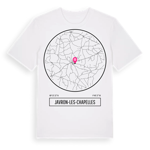 Javron-les-Chapelles t-shirt – ekologisk bomull t-shirt från Pinshirt