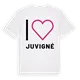 Jag älskar Juvigné t-shirt stort tryck