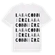 La Baconnière ordlek t-shirt