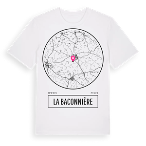 La Baconnière t-shirt – ekologisk bomull t-shirt från Pinshirt