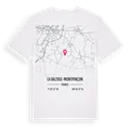 La Bazoge-Montpinçon karta t-shirt