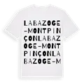 La Bazoge-Montpinçon ordlek t-shirt