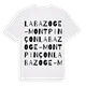La Bazoge-Montpinçon ordlek t-shirt