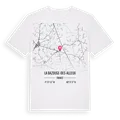 La Bazouge-des-Alleux karta t-shirt