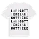 La Bigottière ordlek t-shirt