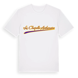 La Chapelle-Anthenaise baseball t-shirt – ekologisk bomull t-shirt från Pinshirt