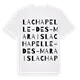 La Chapelle-des-Marais ordlek t-shirt