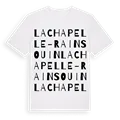 La Chapelle-Rainsouin ordlek t-shirt