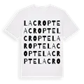 La Cropte ordlek t-shirt