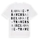 La Haie-Traversaine ordlek t-shirt