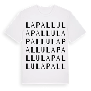 La Pallu ordlek t-shirt – ekologisk bomull t-shirt från Pinshirt