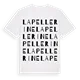 La Pellerine ordlek t-shirt