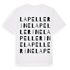 La Pellerine ordlek t-shirt – ekologisk bomull t-shirt från Pinshirt