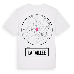 La Taillée t-shirt – ekologisk bomull t-shirt från Pinshirt