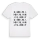 Lamnay ordlek t-shirt