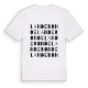 Landeronde ordlek t-shirt