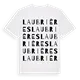 Laubrières ordlek t-shirt