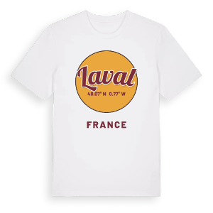 Laval cirkel t-shirt – ekologisk bomull t-shirt från Pinshirt
