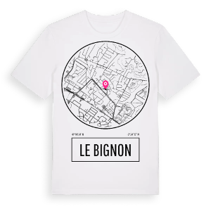 Le Bignon t-shirt – ekologisk bomull t-shirt från Pinshirt