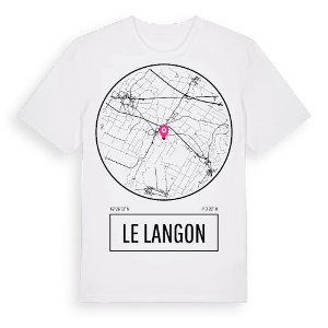 Le Langon t-shirt – ekologisk bomull t-shirt från Pinshirt