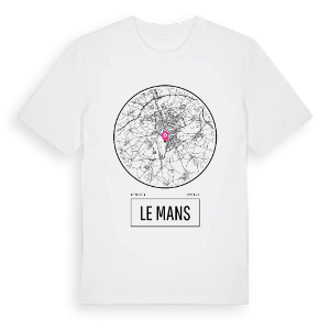 Le Mans t-shirt – ekologisk bomull t-shirt från Pinshirt