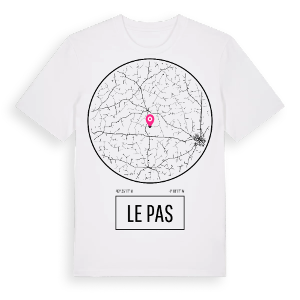 Le Pas t-shirt – ekologisk bomull t-shirt från Pinshirt