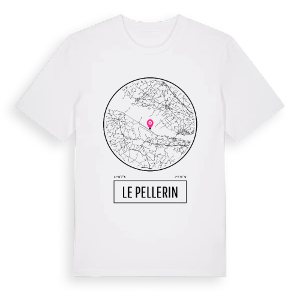 Le Pellerin t-shirt – ekologisk bomull t-shirt från Pinshirt