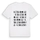 Les Brouzils ordlek t-shirt