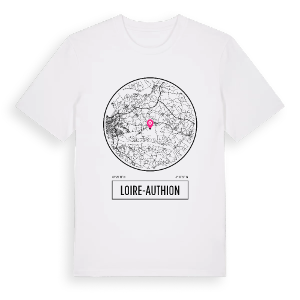 Loire-Authion t-shirt – ekologisk bomull t-shirt från Pinshirt
