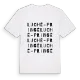 Luché-Pringé ordlek t-shirt