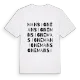 Mansigné ordlek t-shirt