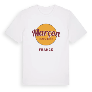 Marçon cirkel t-shirt – ekologisk bomull t-shirt från Pinshirt
