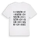 Massérac ordlek t-shirt