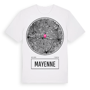 Mayenne t-shirt – ekologisk bomull t-shirt från Pinshirt