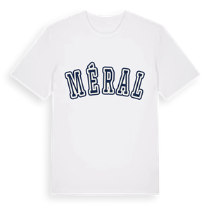 Méral college t-shirt – ekologisk bomull t-shirt från Pinshirt