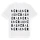 Méral ordlek t-shirt