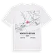 Montoir-de-Bretagne karta t-shirt