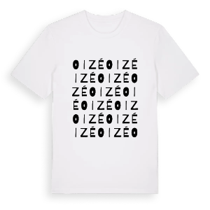 Oizé ordlek t-shirt – ekologisk bomull t-shirt från Pinshirt