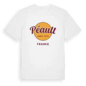 Péault cirkel t-shirt – ekologisk bomull t-shirt från Pinshirt