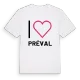 Jag älskar Préval t-shirt stort tryck