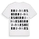 Rou-Marson ordlek t-shirt