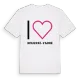 Jag älskar Rouessé-Vassé t-shirt stort tryck