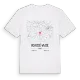 Rouessé-Vassé karta t-shirt