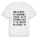 Rouessé-Vassé ordlek t-shirt