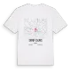 Saint-Calais karta t-shirt