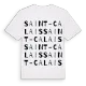 Saint-Calais ordlek t-shirt