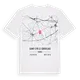 Saint-Cyr-le-Gravelais karta t-shirt