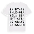 Saint-Cyr-le-Gravelais ordlek t-shirt